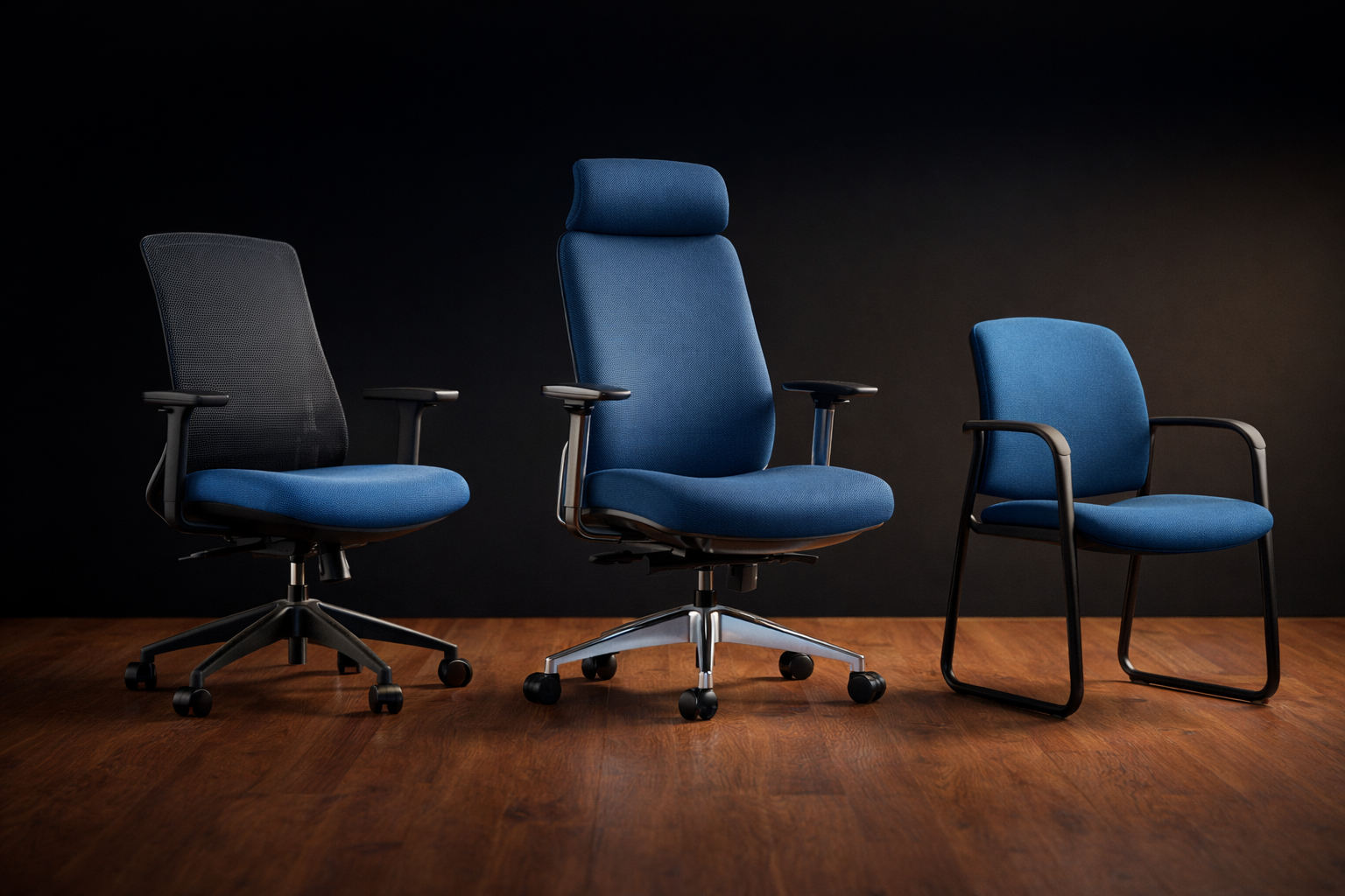 sillas de oficina, sillas ejecutivas, sillas operativas, sillas de visita